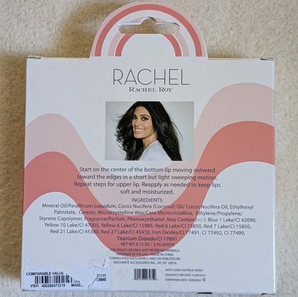 Rachel Roy Lip Balm Collection - Picture 2 of 2